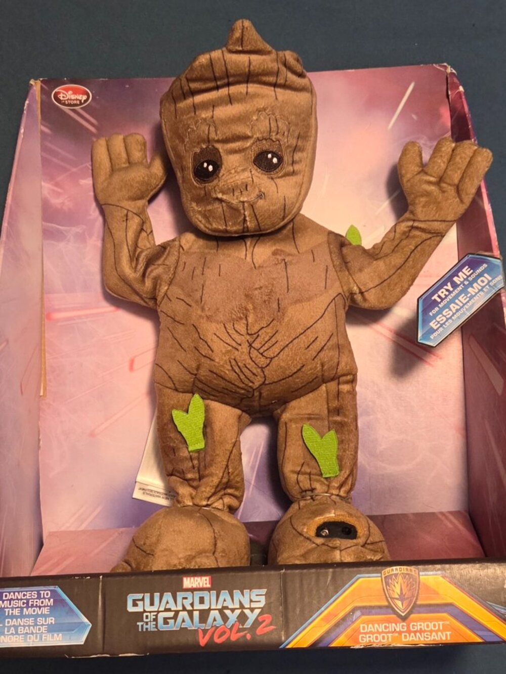 *Brand NEW!* Disney Marvel Guardians of the Galaxy Vol. 2 Dancing Groot Plush